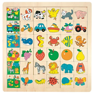 Képillesztő fajáték 2 változat