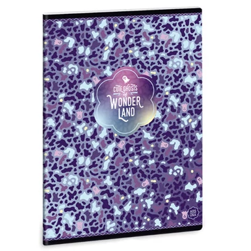 Ars Una: Wonderland Ghost Blue vonalas füzet A/5 40lapos