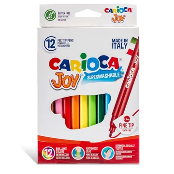 Lemosható filctollszett 12db - Carioca