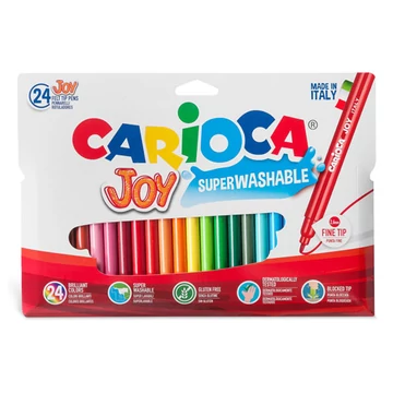 Vékony filctollszett 24db - Carioca