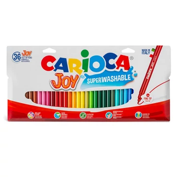 Vékony filctollszett 36db - Carioca