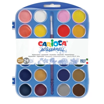 Vízfesték készlet 24 színnel - Carioca
