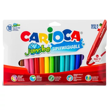 Jumbo filctollszett 18db - Carioca