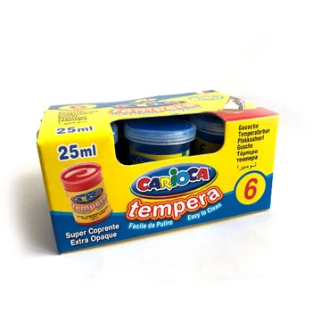 Kék tempera tégelyben 6x35 gr - Carioca
