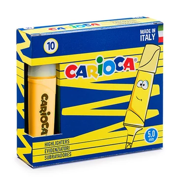 Narancssárga szövegkiemelő filctoll 5mm-es heggyel 1 db - Carioca