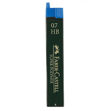 Faber-Castell: Super Polymer ironbetét 0,7mm, 12db-os, HB