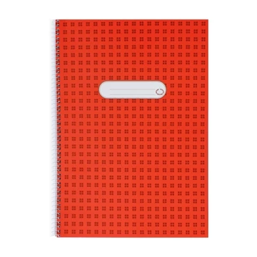 Novum kockás spirál füzet A/4 80 lapos