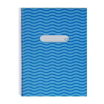 Novum vonalas spirál füzet A/4 70 lapos