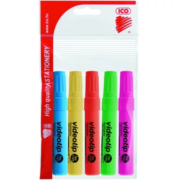 ICO: Videotip szövegkiemelő 5db-os csomag