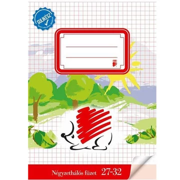 ICO: SÜNI sulikész bekötött kockás füzet A/5 27-32