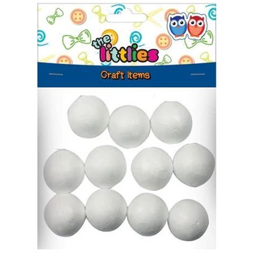 Hungarocell gömb dekorációs alap 40mm 8db