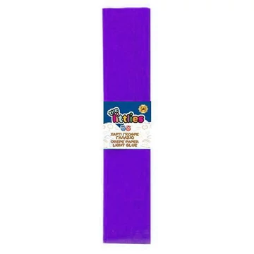 Krepp papír lila színben 50 x 200cm