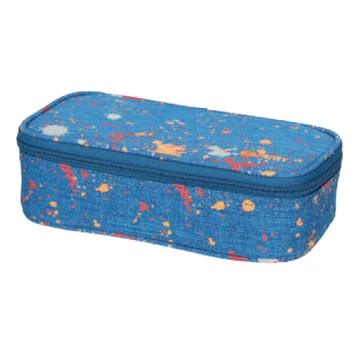 Spirit: My Bag kék színű foltos ovális tolltartó