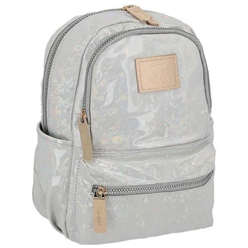 Spirit: Lizzy 04 fehér lekerekített iskolatáska, hátizsák