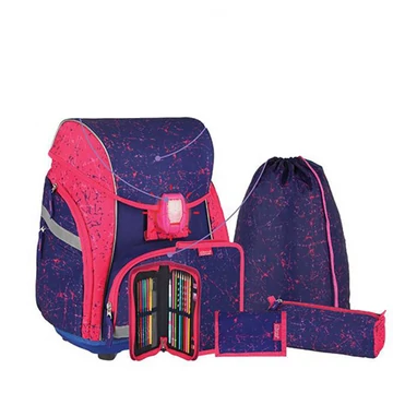 Spirit: Pegazus LED-es iskolatáska, hátizsák 7db-os szett