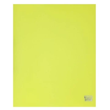 Spirit: Neon sárga gyűrűs dosszié 30mm-es A4-es