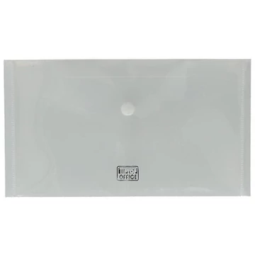 Spirit: Színtelen átlátszó irattartó mappa 235x115mm-es méretben