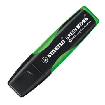 Stabilo: GREEN BOSS zöld szövegkiemelő 1-5mm-es