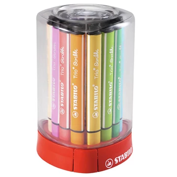 Stabilo: Trio Scribbi asztali filctoll készlet 12db-os