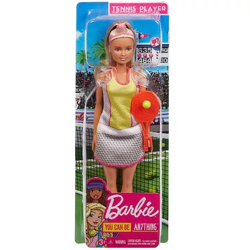 Barbie Lehetsz Bármi: Teniszjátékos Barbie karrierbaba - Mattel