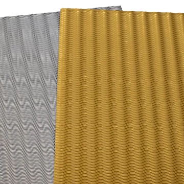 Bambino: Ezüst és Arany dekor 3D hullámkarton B4 25x35cm