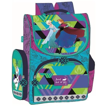 Jégvarázs Just let it go lekerekített iskolatáska hátizsák