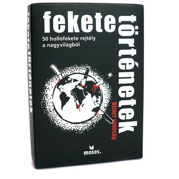 Fekete történetek: Bizarr valóság logisztori rejtvények társasjáték