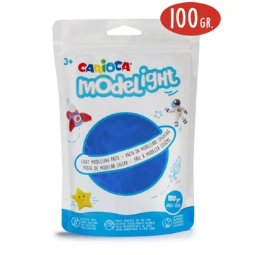 Modelight 100g-os kék gyurma - Carioca