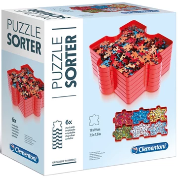 Puzzle szortírozó tálca 6db-os szett - Clementoni