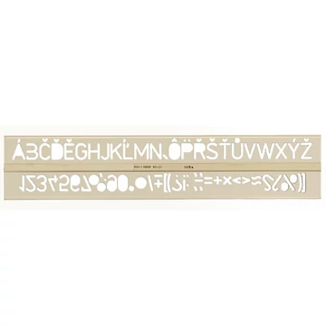 ICO: Koh-I-Noor betűsablon 20mm-es