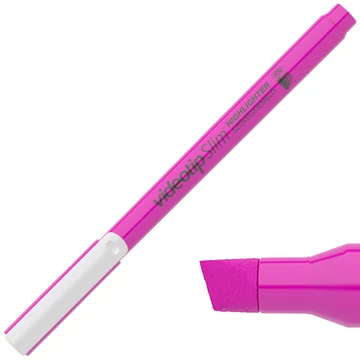 ICO: Videotip Slim szövegkiemelő rózsaszín