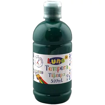 Tempera zöld színben 500ml