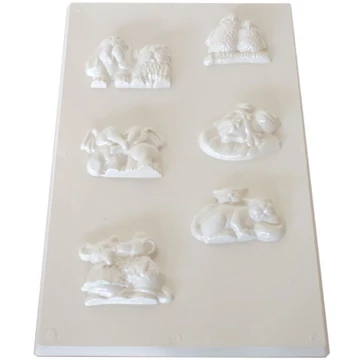 Páros figurák gipszkiöntő forma