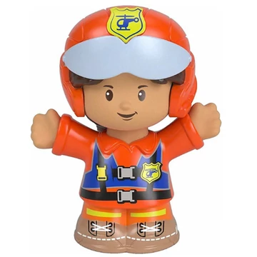 Fisher-Price: Little People Louis pilóta figura - Mattel
