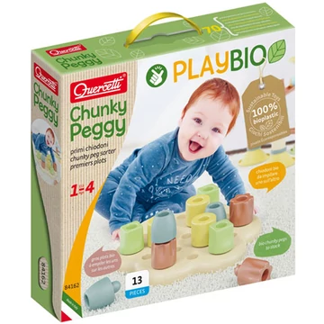 Quercetti: Play Bio Chunky pötyi 13db-os