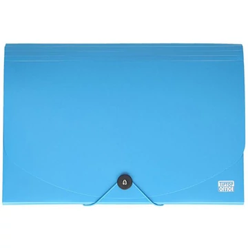 Spirit: Irattartó mappa A4 12 rekeszes kék