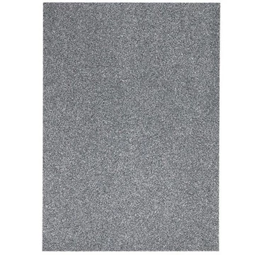 Spirit: Öntapadós csillámos dekorációs habszivacs lap sötétszürke színben A/4 1db