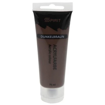 Spirit: Sötétbarna akrilfesték 75ml-es