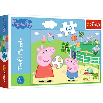 Peppa malac: Móka a barátokkal puzzle 60db-os - Trefl