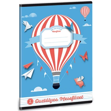 Általános Iskolai 2. osztályos mesefüzet A/5