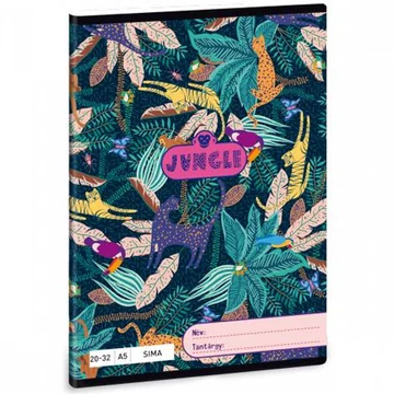 Ars Una: Jungle sima füzet A/5 20-32