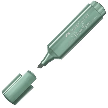Faber-Castell: 1546 Precious Green szövegkiemelő Metál zöld színben 1db