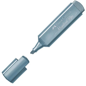 Faber-Castell: 1546 Magnificent blue szövegkiemelő Metál kék színben 1db