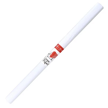 ICO: Süni krepp papír fehér színben 200x50cm