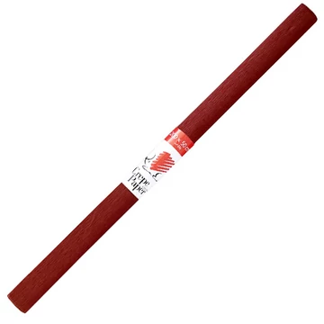 ICO: Süni krepp papír barna színben 200x50cm