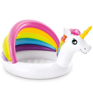 Unikornisos bébimedence 127x102x69cm - Intex