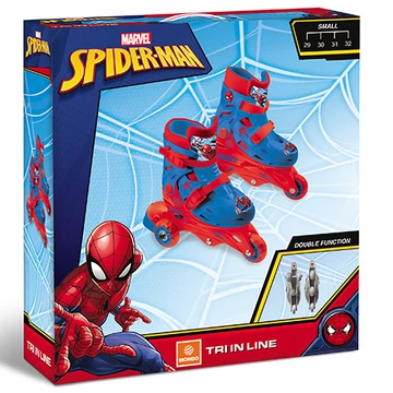 Pókember egy vagy kétsoros állítható görkorcsolya 29-32-es méret - Mondo Toys