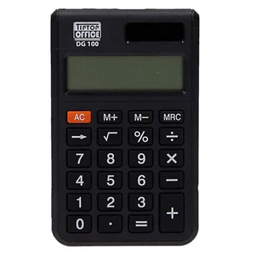 Spirit: Fekete zsebszámológép DG-100