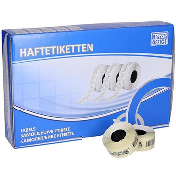 Spirit: Fehér árazócímke 26x12mm-es