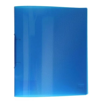 Spirit: Kék áttetsző gyűrűs dosszié 30mm-es A4-es